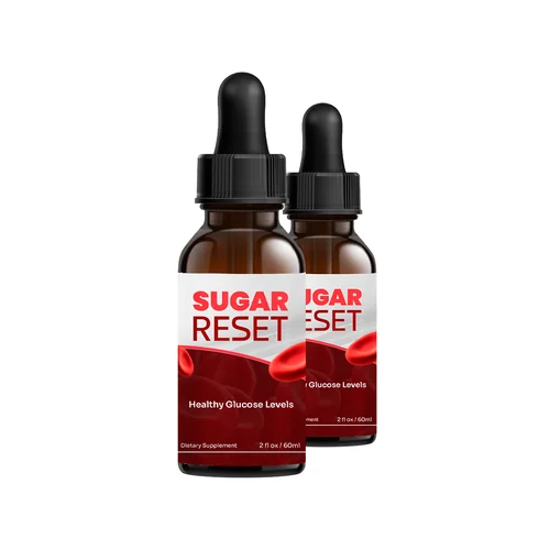 Sugar Reset daily blood sugar support drops, two bottle pack